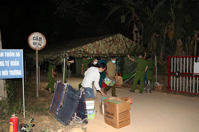 Trấn Yên kết thúc thời gian phong toả cụm dân cư đội 10, thôn 3B - xã Việt Cường từ 00h ngày 17/5/2021